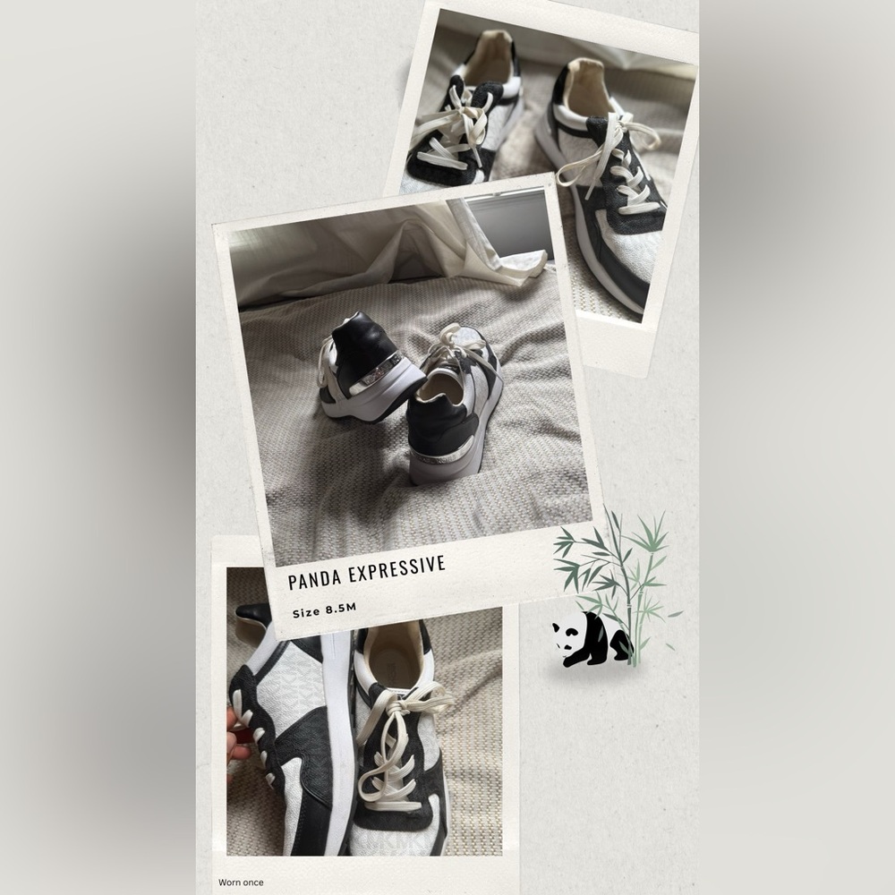 Michael Kors Black and White Pandas